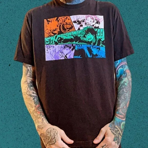 My hero academia anime shirt - Picture 1 of 6